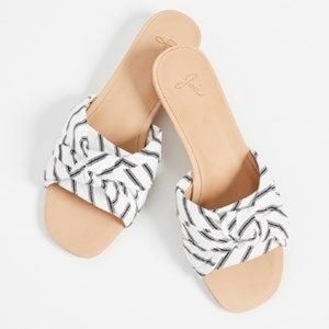 JOIE Slide Wedge Sandals